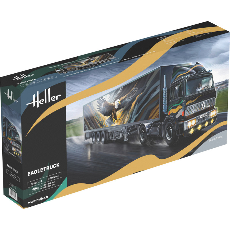 Camion Eagletruck 1/24 Heller Heller HEL-80784 - 1