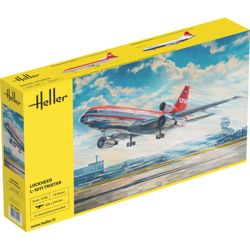 Avion Lockheed L-1011 Tristar 1/125 Heller Heller HEL-80451 - 1