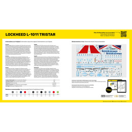Avion Lockheed L-1011 Tristar 1/125 Heller Heller HEL-80451 - 3
