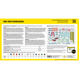 MD 450 Hurricane 1/72 Heller + Glue & Paints Heller HEL-56201 - 3