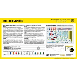 MD 450 Hurricane 1/72 Heller + Glue & Paints Heller HEL-56201 - 3