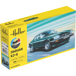 Jaguar XJ-S 1/43 Heller + colle et peintures Heller HEL-56183 - 1