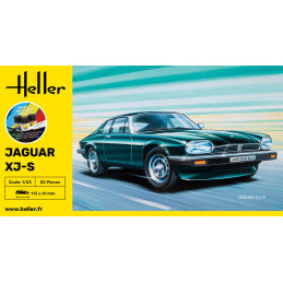 Jaguar XJ-S 1/43 Heller + colle et peintures Heller HEL-56183 - 3