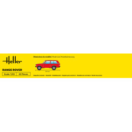 Range Rover 1/43 Heller + Glue & Paints Heller HEL-56181 - 4