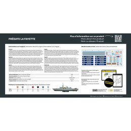 Ship Frégate La Fayette 1/400 Heller Heller HEL-81035 - 3