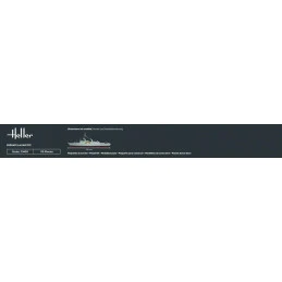 Ship Frégate La Fayette 1/400 Heller Heller HEL-81035 - 4