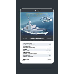Ship Frégate La Fayette 1/400 Heller Heller HEL-81035 - 5