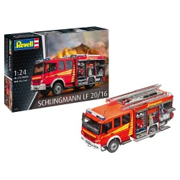 Camion de pompiers Schlingmann LF 20-16 1/24 Revell Revell 07404 - 1