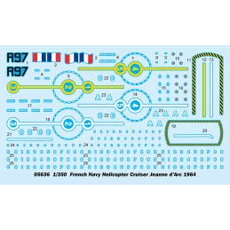 copy of Boat JEANNE D'ARC French helicopter carrier 2008 1/350 Trumpeter Trumpeter TR056356 - 3