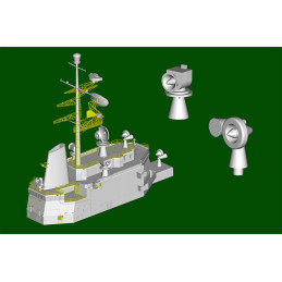 Bateau JEANNE D'ARC Porte-hélicoptères Français 1964 1/350 Trumpeter Trumpeter TR056356 - 6