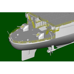 copy of Boat JEANNE D'ARC French helicopter carrier 2008 1/350 Trumpeter Trumpeter TR056356 - 9