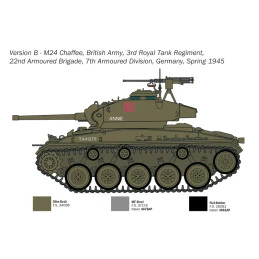 Char M24 "Chaffee" 1/35 Italeri Italeri I6761 - 5