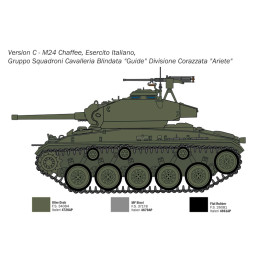 Char M24 "Chaffee" 1/35 Italeri Italeri I6761 - 6