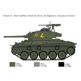 Char M24 "Chaffee" 1/35 Italeri Italeri I6761 - 7