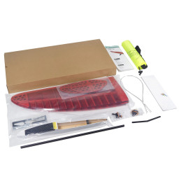 DLG Windrunner Glider 1.20m FDCG12 Kit ARF balsa DW Hobby DW Hobby - Dancing Wings Hobby FDCG1201 - 8