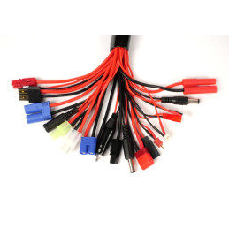 Cordon de charge XT60 multiple 18 prises T2M T422650 - 2