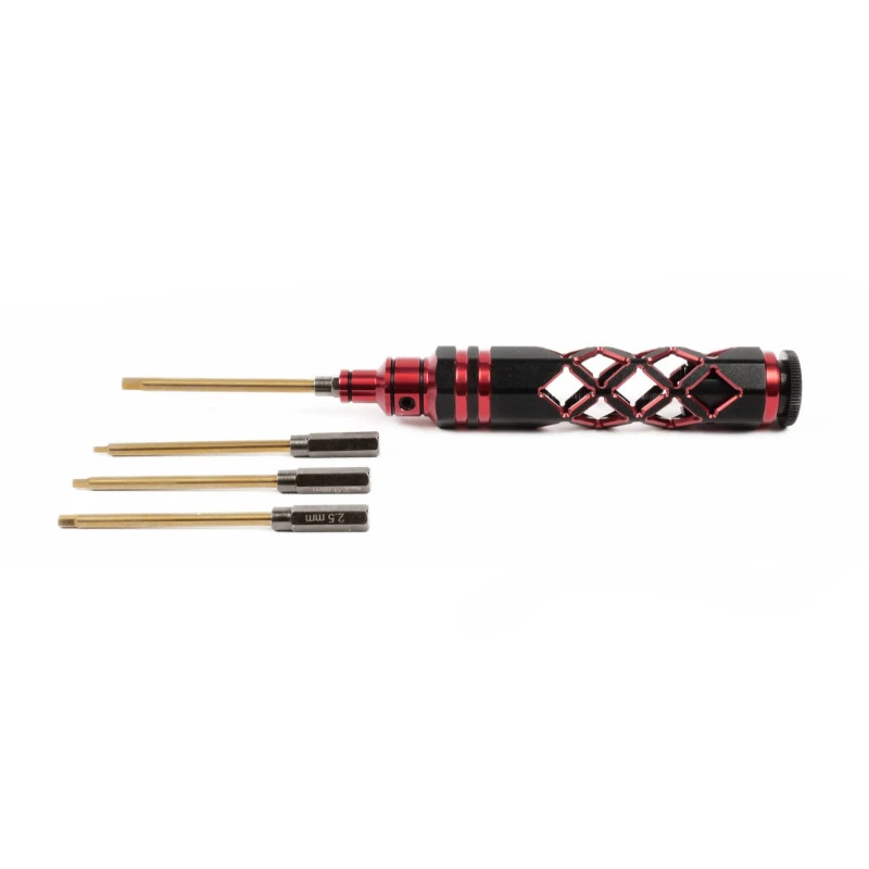 4 in 1 red tool holder metric BTR screwdriver - T2M T2M T422643R - 1