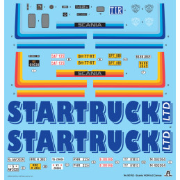 Scania 142H 6x2 Tarpaulin Truck 1/24 Italeri Italeri I90762 - 3