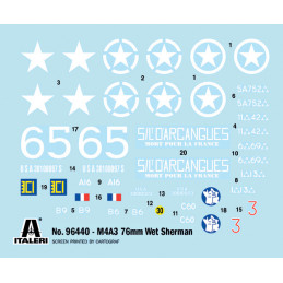 Char Sherman M4A3 Wet 1/35 Italeri Italeri I96440 - 3