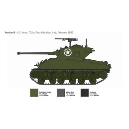 Char Sherman M4A3 Wet 1/35 Italeri Italeri I96440 - 5