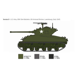 Char Sherman M4A3 Wet 1/35 Italeri Italeri I96440 - 7