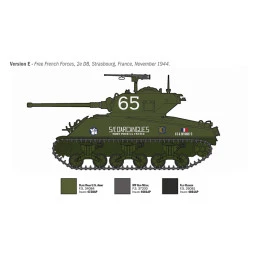 Char Sherman M4A3 Wet 1/35 Italeri Italeri I96440 - 8