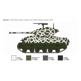 Char Sherman M4A3 Wet 1/35 Italeri Italeri I96440 - 9