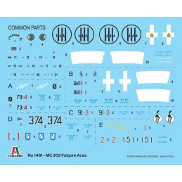 copy of Aircraft Reggiane Re.2002 "Ariete" 1/72 Italeri Italeri I1481 - 2