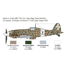 copy of Aircraft Reggiane Re.2002 "Ariete" 1/72 Italeri Italeri I1481 - 3
