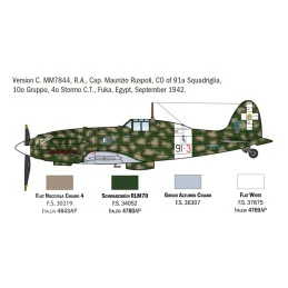 copy of Aircraft Reggiane Re.2002 "Ariete" 1/72 Italeri Italeri I1481 - 5