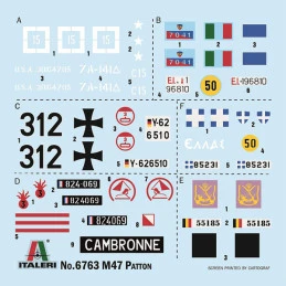 Char M47 Patton 1/35 Italeri Italeri I6763 - 3