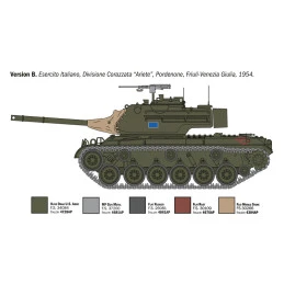 Char M47 Patton 1/35 Italeri Italeri I6763 - 5