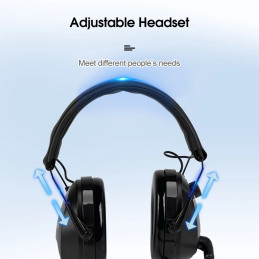 Casque headset Retevis pour radio KT-A16 QYT  QYT-RETEVIS - 6