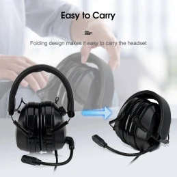 Retevis headset for KT-A16 QYT radio  QYT-RETEVIS - 7