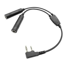 copy of Retevis headset for KT-A16 QYT radio  QYT-GA - 1