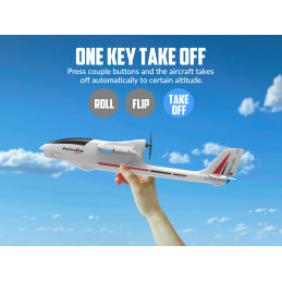 Ranger 600 Stunt Plane - 600mm with Volantex RTF Flight Stabilizer Volantex V761-2SW - 7