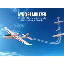 Avion Ranger 600 Stunt 3 axes - 600mm avec stabilisateur de vol RTF Volantex Volantex V761-2SW - 8