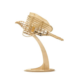 Oiseau Colombe mécanique 1m découpe laser bois, modèle statique DW Hobby DW Hobby - Dancing Wings Hobby VA09 - 5