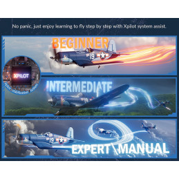 Corsair F4U 500mm Brushless Aircraft with RTF Volantex Flight Stabilizer Volantex V768-3 - 2