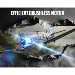 Corsair F4U 500mm Brushless Aircraft with RTF Volantex Flight Stabilizer Volantex V768-3 - 4