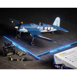 Avion Corsair F4U 500mm brushless avec stabilisateur de vol RTF Volantex Volantex V768-3 - 7