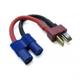Adaptateur EC3 femelle / Dean male 14AWG 10cm DYS 8271 - 1