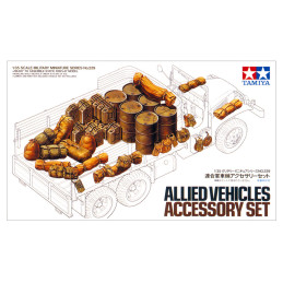 Accessoires véhicules alliés 1/35 Tamiya Tamiya 35229 - 2