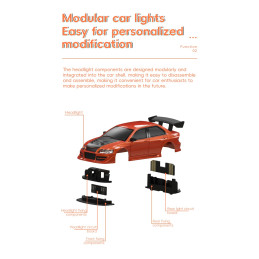 copy of Micro Muscle Car 1/76 RTR Turbo Racing Turbo Racing TB-C76 - 6