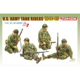 U.S. Tank Soldier Figures 1944/45 1/35 Dragon  D6378 - 1
