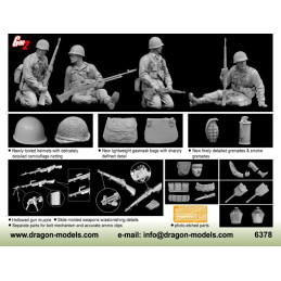 U.S. Tank Soldier Figures 1944/45 1/35 Dragon  D6378 - 2