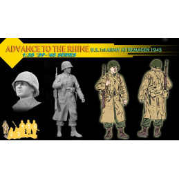 Soldier figures 1st US ARMY (Remagen 1945) 1/35 Dragon  D6271 - 2