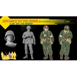 Soldier figures 1st US ARMY (Remagen 1945) 1/35 Dragon  D6271 - 5
