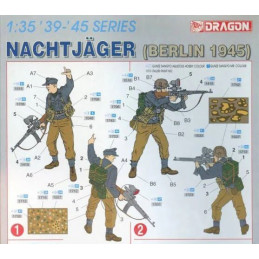 Nachtjäger Soldier Figures (Berlin 1945) 1/35 Dragon  D6089 - 3