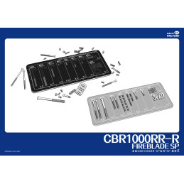 Moto Honda CBR1000RR-R FireBlade SP 30e Anniversaire 1/9 Magic Factory  MF-1401 - 8